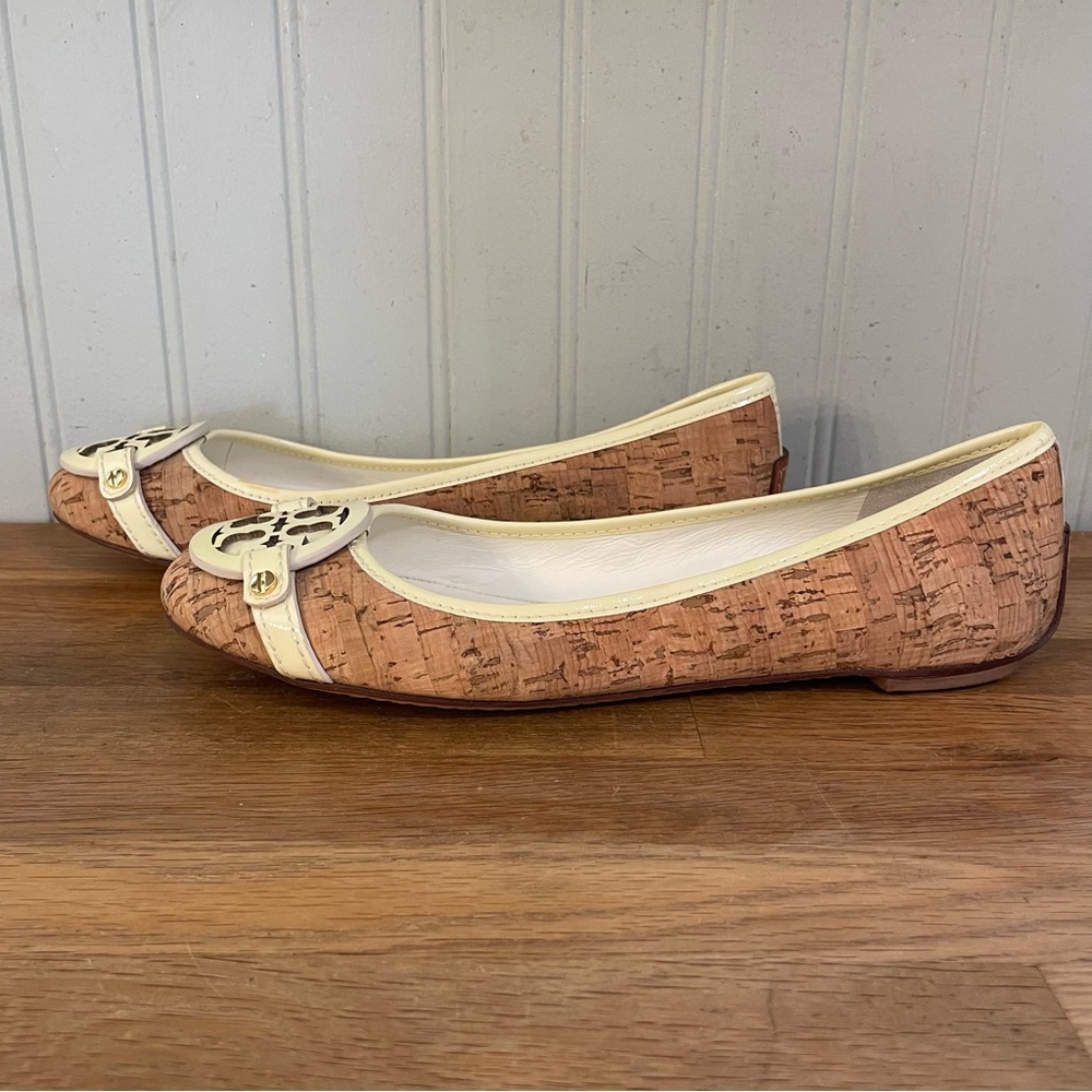 Tory Burch Aaden Cork Ballet Flats (7.5M)